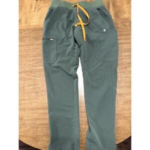 Figs Yola Skinny Scrub Pant-S-Olive Green